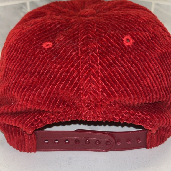 Supreme Corduroy Red Hats for Men for sale | eBay Supreme Red Corduroy Camp Cap Snap Back Made in USA